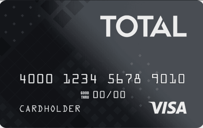 total visa card pre approval page